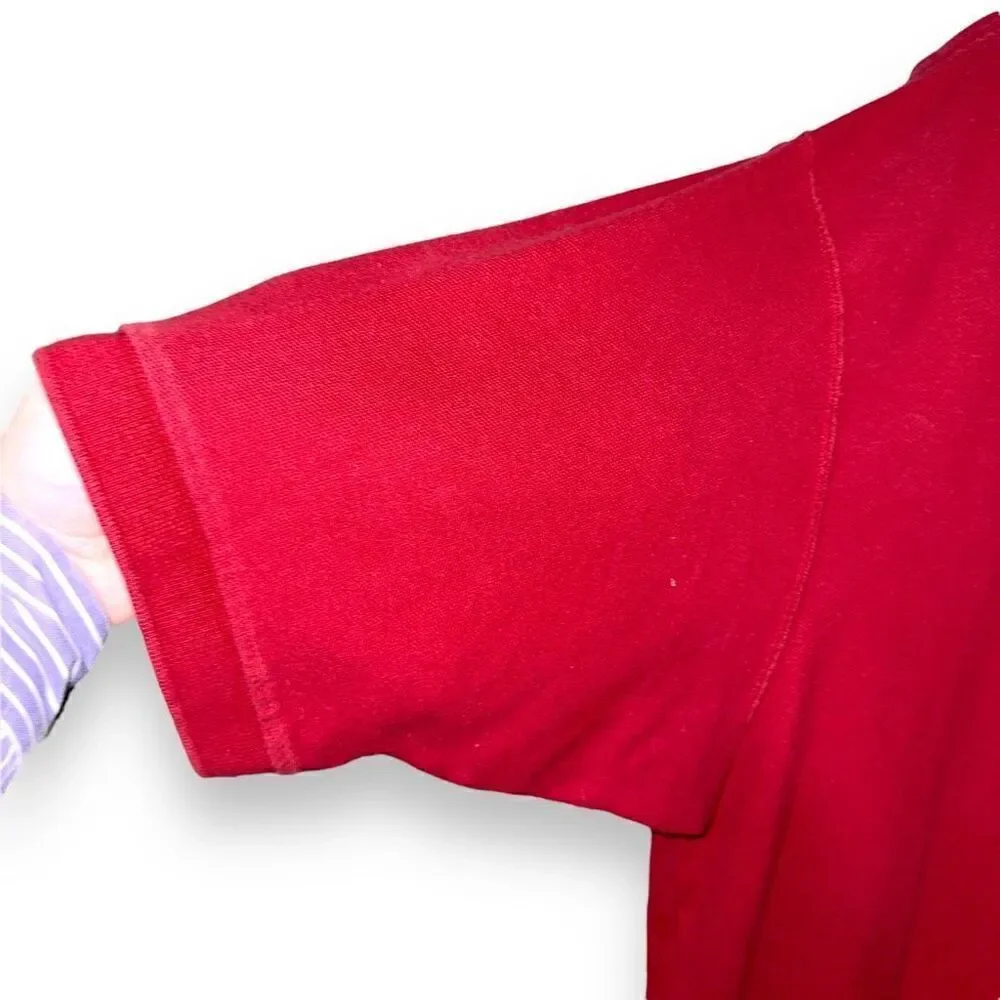90s Chaps Ralph Lauren Ralph Red Pique Polo Shirt Size 2XLT